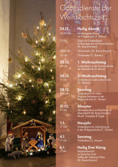 Weihnachtsgottesdienste