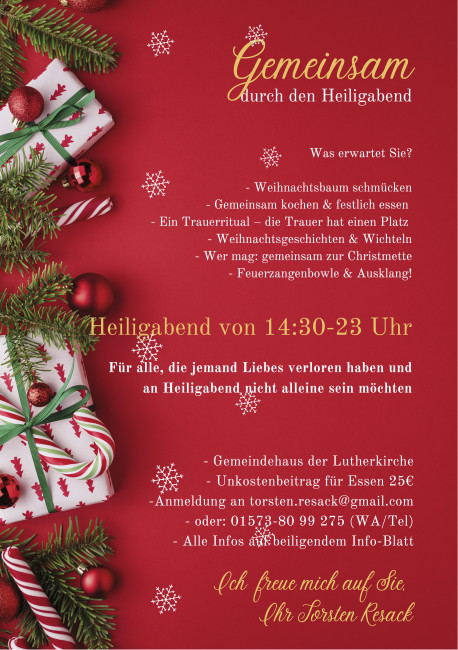 Weihnachten gemeinsam - Flyer 2
