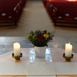 Blick vom Altar