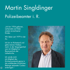 KV Wahlplakat Martin Singldinger